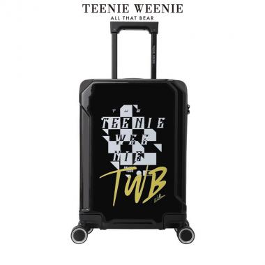 韩国 Teenie Weenie 20寸时尚logo旅游拉杆箱 