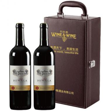 中粮名庄荟法国-希娜拉干红珍藏葡萄酒礼盒（中粮原瓶进口）750ml*2