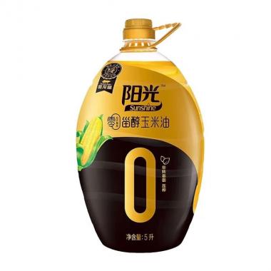 金龙鱼金滴零反式脂肪甾醇玉米油（黑金款）5L