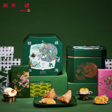 锦华祥龙献礼粽子礼盒1340g