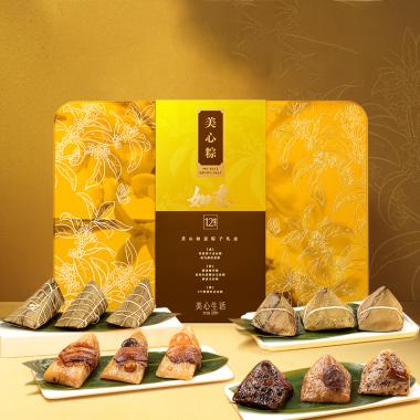 美心如意粽子礼盒1680g（12只）