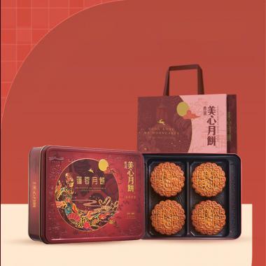 【美心】双黄莲蓉月饼740g